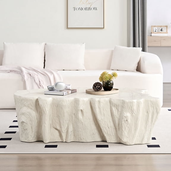 Kevinplus Modern Round Coffee Table with Storage Space, for Living Room, Hitchen,Wanlunt,29.53 Inch