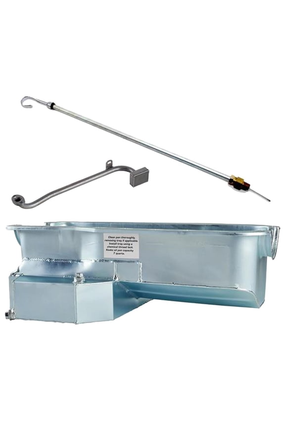 F202 351W Circle Track Racing Engine Oil Pan/Tube/Dipstick