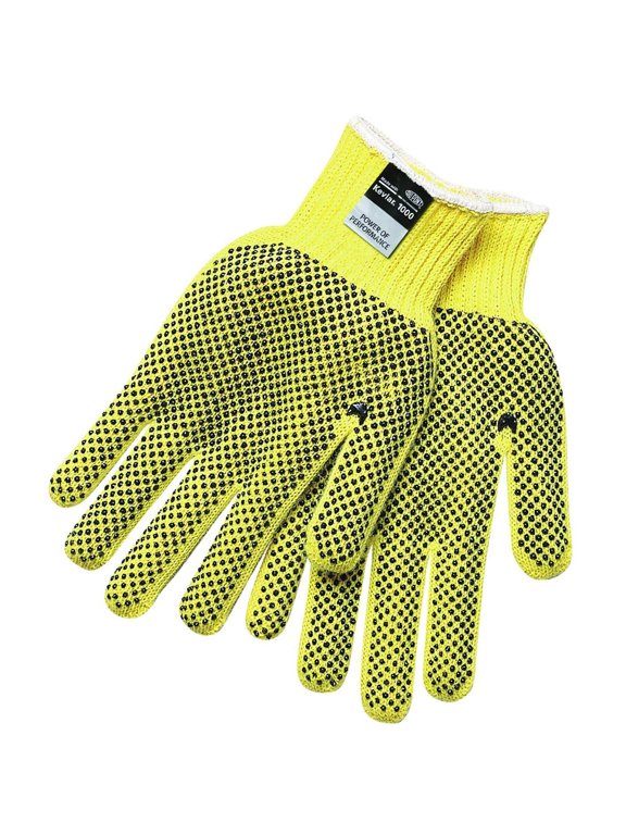 Kevlar Two-Sided PVC Dots Gloves, X-Large, 1-Pair, 9366XL