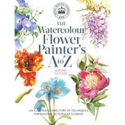 Kew: The Watercolour Flower Painter's A to Z : An Illustrated Directory of Techniques for Painting 50 Popular Flowers (Paperback)