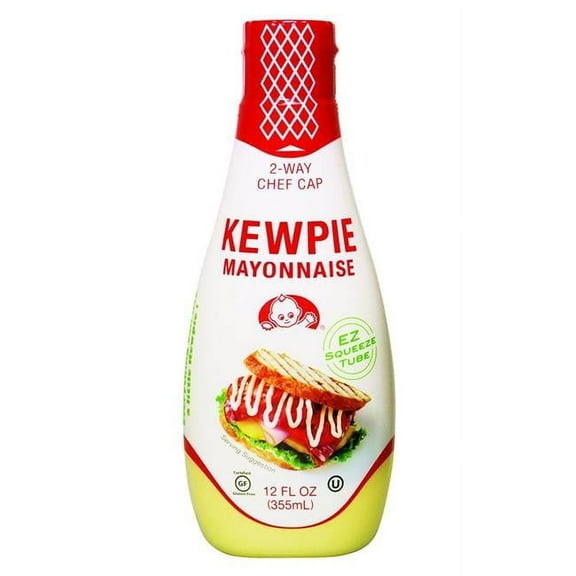 Kewpie 12 oz Squeeze Mayonnaise, Pack of 6