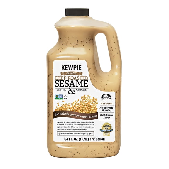 Kewpie Deep Roasted Sesame Dressing, 64 Ounce