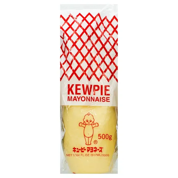 Kewpie Mayonnaise Tube 17.64 fl oz (Pack of 6)