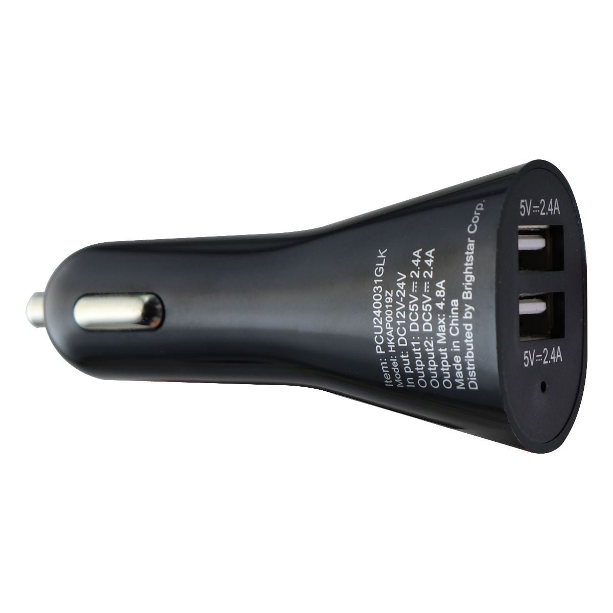 New 12 24v 4.8a Dual Usb Car Charger 2 Ports Lcd Display Fast Car Charger  Cigarette Socket Lighter Power Adapter Car Styling From Skywhite, $9.33