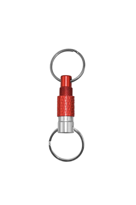 Key Accessory Pull Apart Keychain Separable Detachable Metal Keyrings Double Rings for Students, Professional