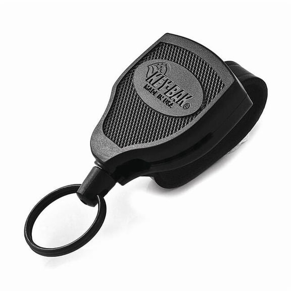 Key Reel, Black, Kevlar Cord, Matte Black 0S48-813