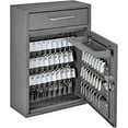 thumbnail image 1 of Key Boss Locking Combination Key Cabinet Drop Box, Granite, 1 of 11
