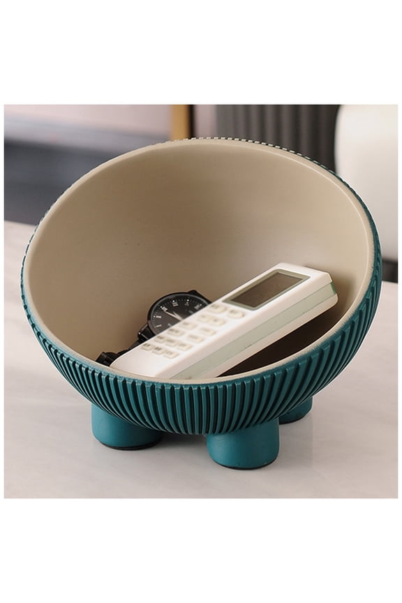 Key Bowl for Entryway Table, Decorative Trays for Coffee Tables Resin Key Jewelry Ring Tray Desktop Storage Box Multifunctional Key Phone Coin Change Watches and Candy Tray