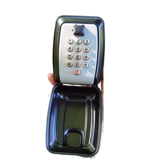 Key Box Wall Mounted Large Key Box Secure Waterproof Outdoor Key Box With 12 Code Rustproof Weatherproof Heavy Duty Key ,Widely Use