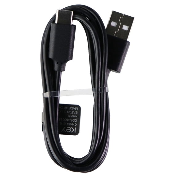 Key (CDSC10063BLKA) 3.3ft Charge and Sync Cable for USB-C Devices - Black