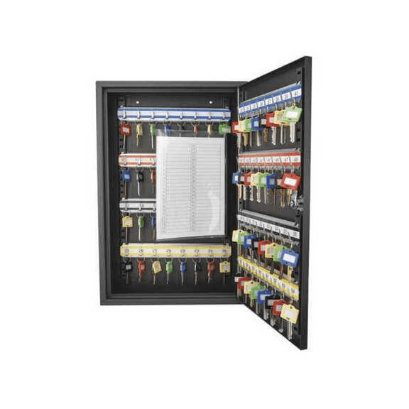 Key Cabinet, 64 Capacity, 18" H