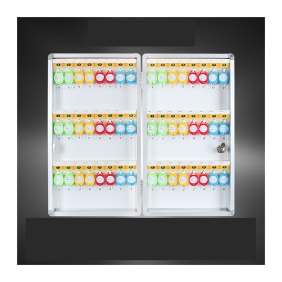 Key Cabinet Wall Mounted Security Management Key Box Storage Insurance Including Company Key Box ,Compact Design
