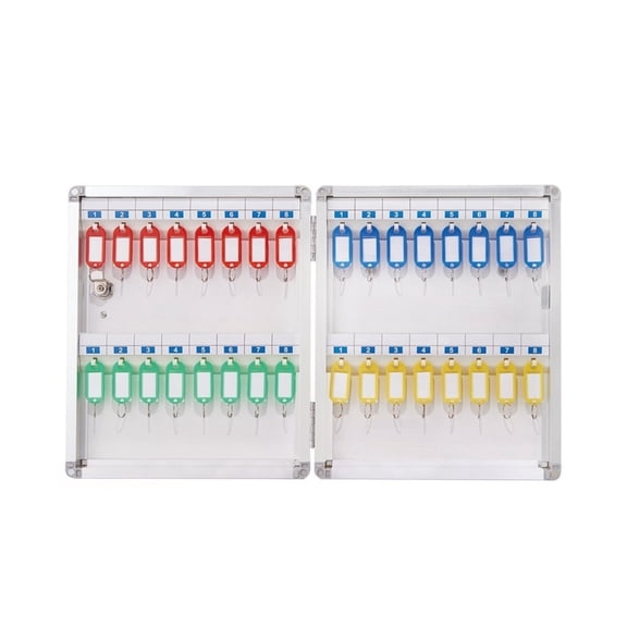 Key Cabinet Wall Mounted Security Management Key Box Storage Insurance Including Company Key Box ,Compact Design
