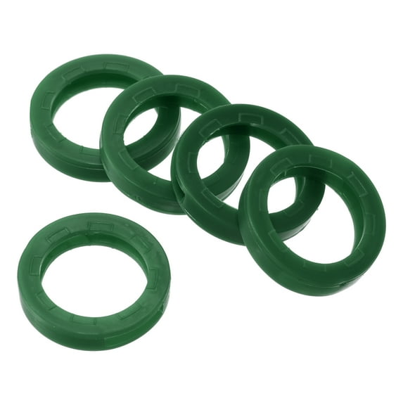 Key Cap Cover 0.9" Round Key Identifier Tags for House Keys, Green, 20 Pack