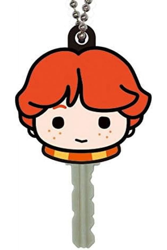 Key Cap - Harry Potter - Ron Soft Touch PVC Key Holder New 48404