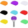 thumbnail image 1 of Key Caps Covers, 8 Pieces Flexible Key Cover, Assorted Colors Keycaps, Easy Identifying Door Key, 1 of 5