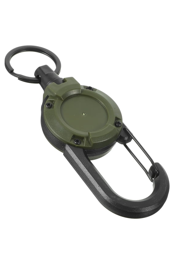 Key Carabiner with Strap Retractable Keychain Travel