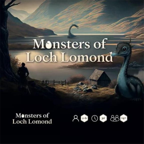 Key Card Games KCG01000 Monsters of Loch Lomond Card Game