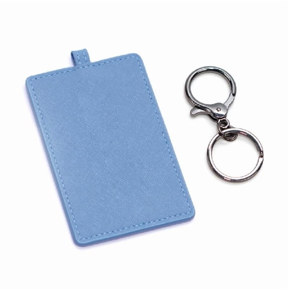 Key Card Holder for PU Key Chain