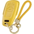 thumbnail image 1 of Key Case Holder Protector Keychain for Audi A3 A4 S4 RS4 B9 A5 F5 S5 RS5 A6 A7 C8 A8 S8 D5 TTRS R8 S7 3-Button Smart Key Fob Protective Cover, 1 of 8