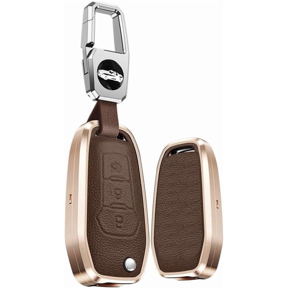 Key Case Holder Protector Keychain for Ford Ranger Escape Expedition Explorer Fusion Flip Alloy Key Fob Cover