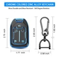 thumbnail image 1 of Key Case Holder Protector Keychain for GMC Acadia Sierra Terrain and Chevy 5 Button Soft TPU Fob Cover, 1 of 6