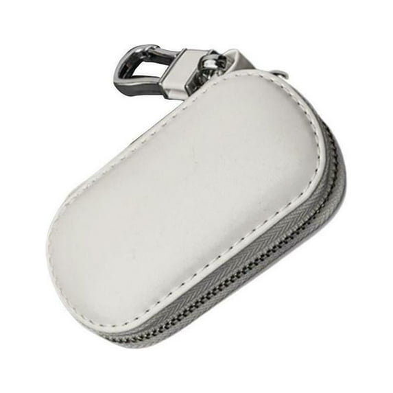 Key Case Multi-function Leather Key Case Car Key Bag For Faraday Cage Keyless Entry Key Fob Pouch, Car RFID Key Security Accessories