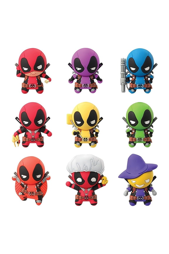 Key Chain - - 3D PVC Foam Collectible Marvel Series 2 68580