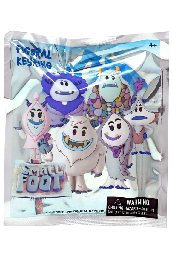 Key Chain - 3D PVC Foam Collectible - Small Foot New 47075