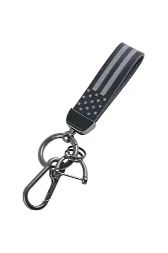 Key Chain, Accessories Flag Key Chains With Anti-Lost D-Ring, Cool Keychains, Fi