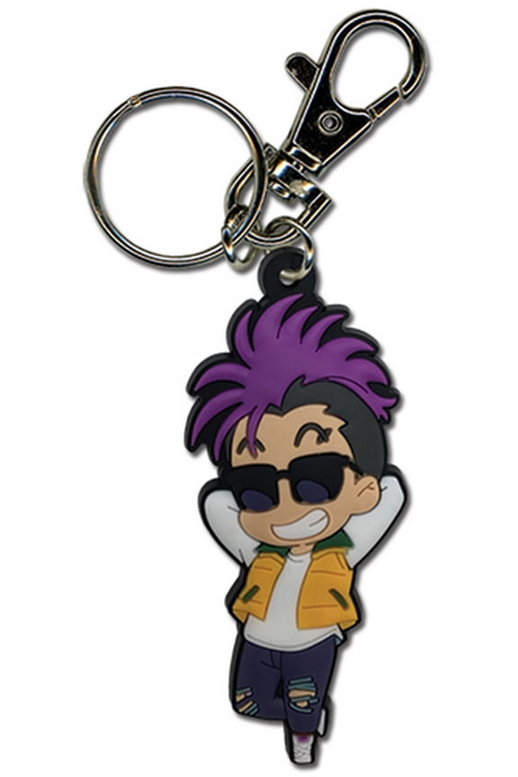 Key Chain - Banana Fish - Shorter Pvc Keychain