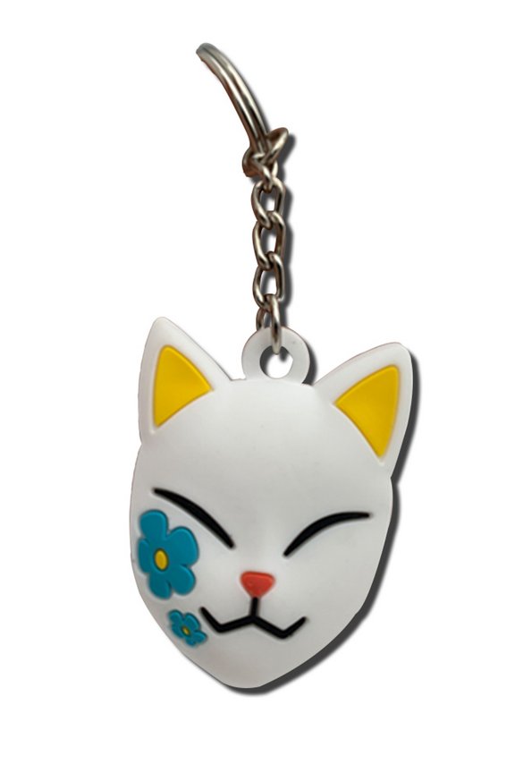 Key Chain - Demon Slayer - Makomo Warding Mask 3D
