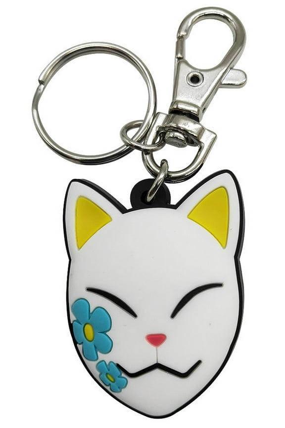 Key Chain - Demon Slayer - Makomo Warding Mask Pvc Keychain