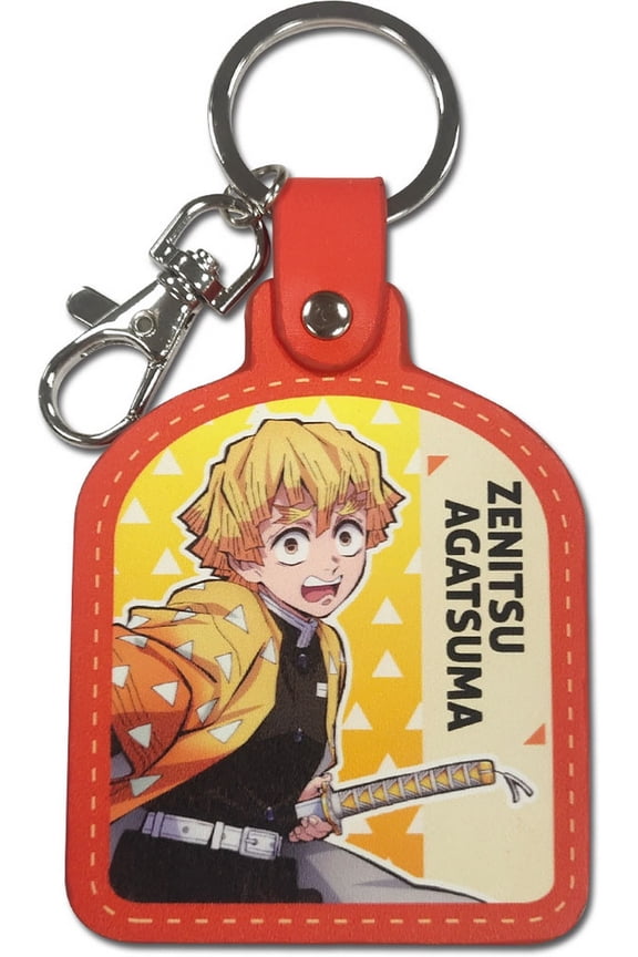 Key Chain - Demon Slayer - Zenitsu Agatsuma Pu Keychain