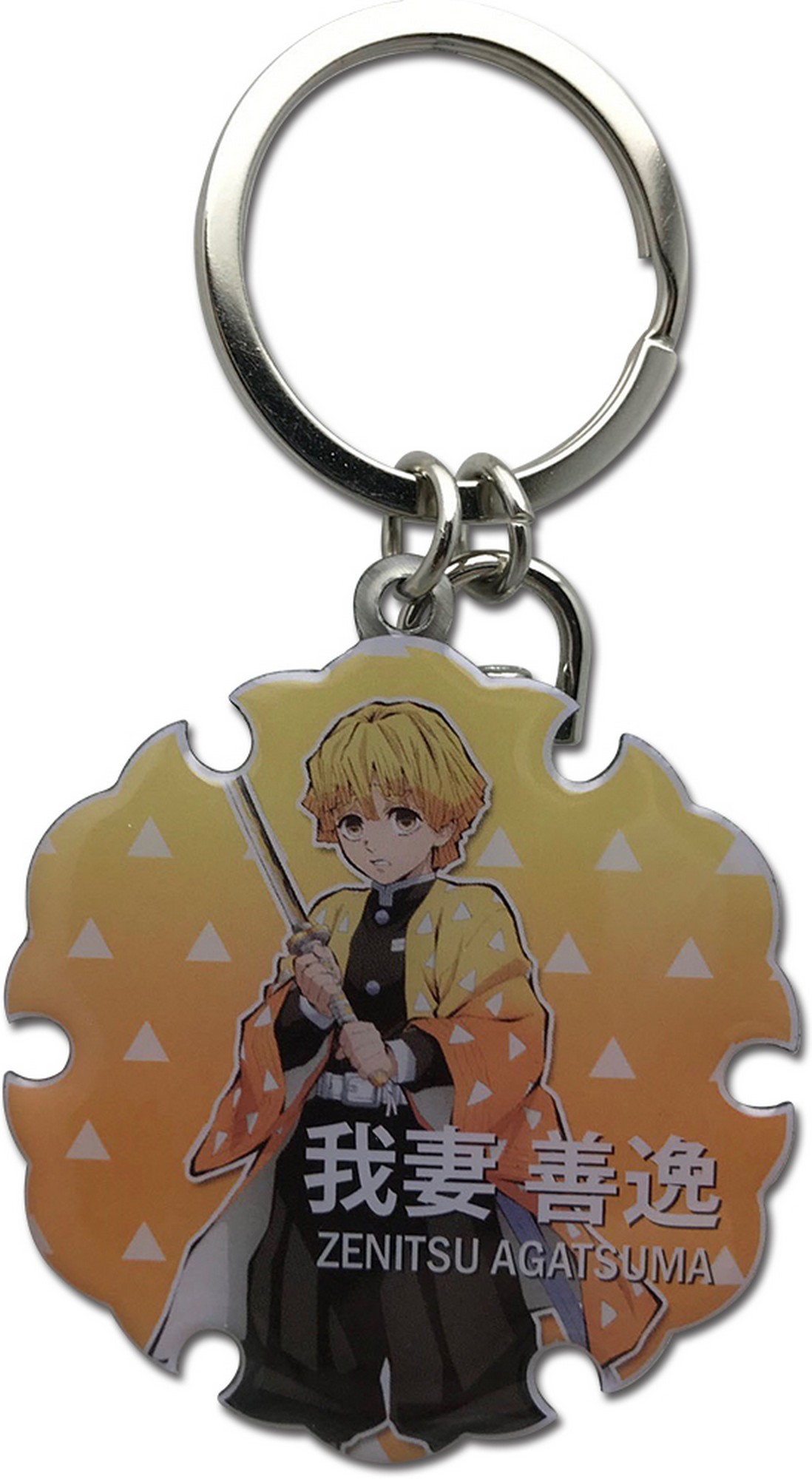 Key Chain - Demon Slayer - Zenitsu Metal Keychain