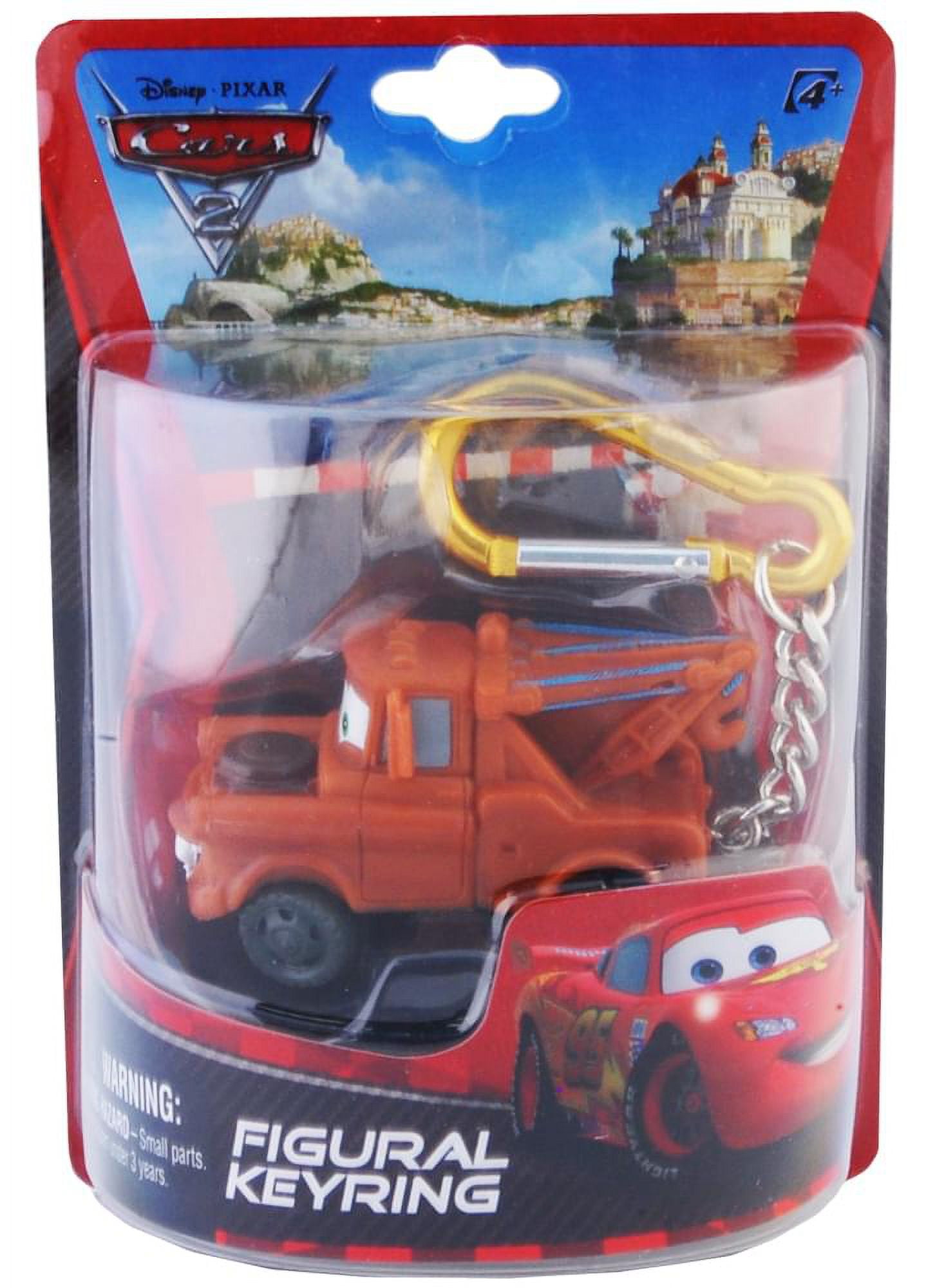 Key Chain - Disney - Cars - Lightning McQueen (PVC Figural Keyring) 