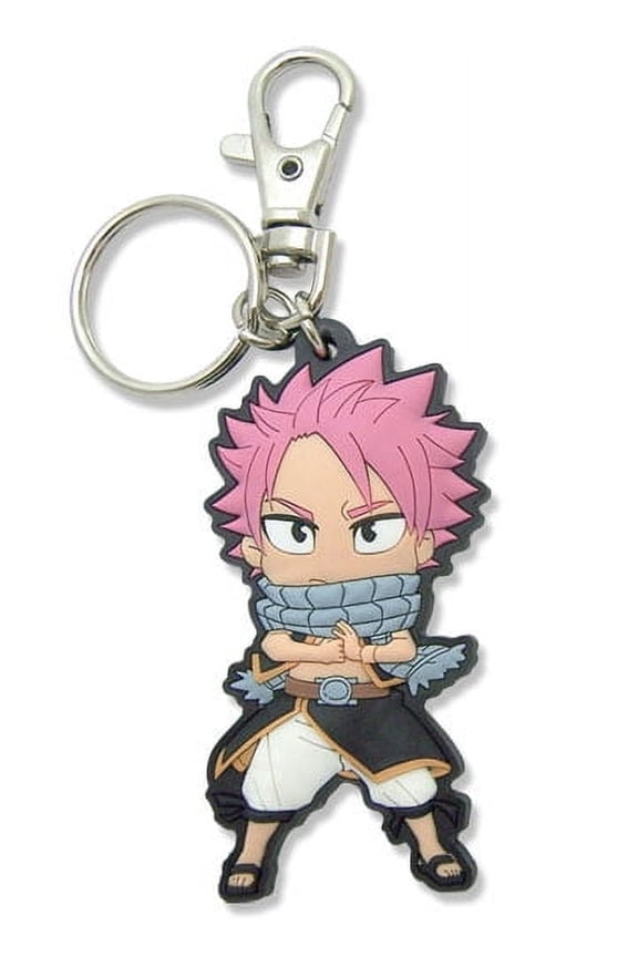 Key Chain - Fairy Tail - New Natsu Toys Gifts PVC Anime Licensed ge5094