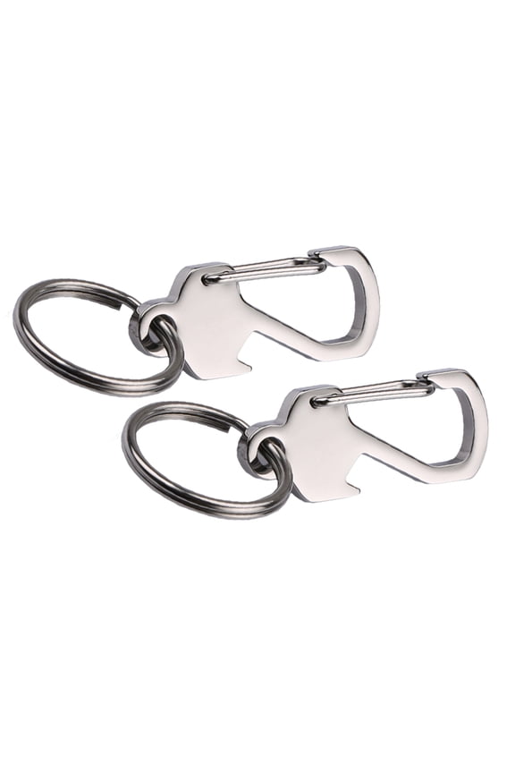 Key Chain Man Holder Heavy Duty Chains Car Fob Keychain Ring Keyring Onament 2 Pcs