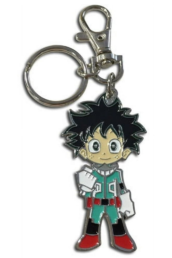 Key Chain - My Hero Academia - Sd Deku Enamel Metal 2.25" New ge48479