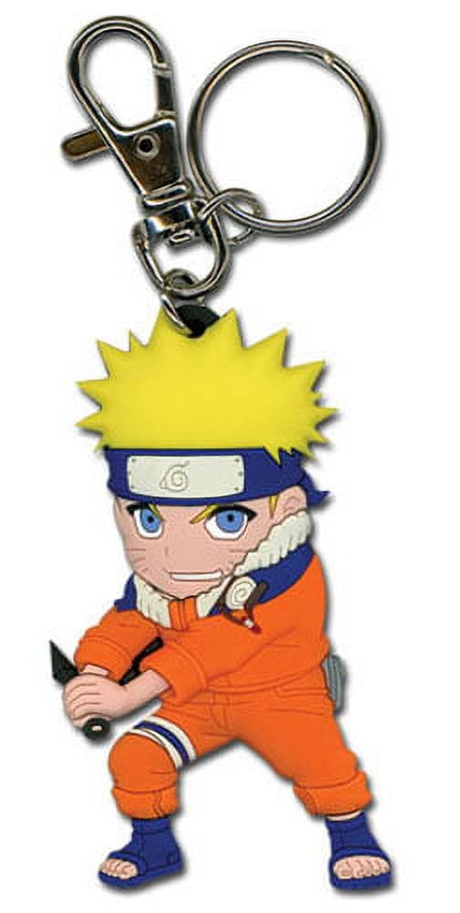Key Chain - Naruto - New Chibi Naruto Battle Kunai PVC Anime Licensed  ge3570 