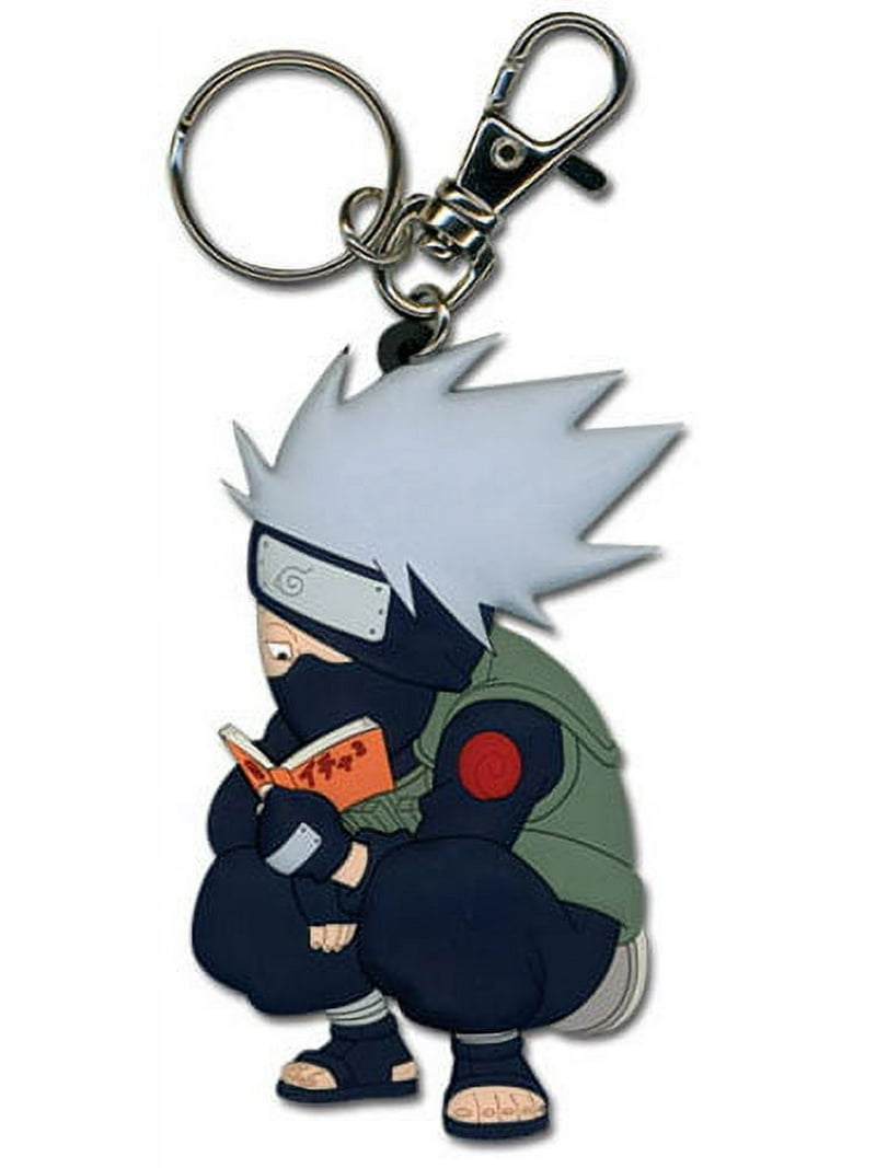 Key Chain - Naruto Shippuden - Chibi Kakashi Reading SD Chibi Anime ge3573  - Walmart.com, image size:800x1067