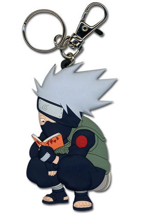 Key Chain - Naruto Shippuden - Chibi Kakashi Reading SD Chibi Anime ge3573