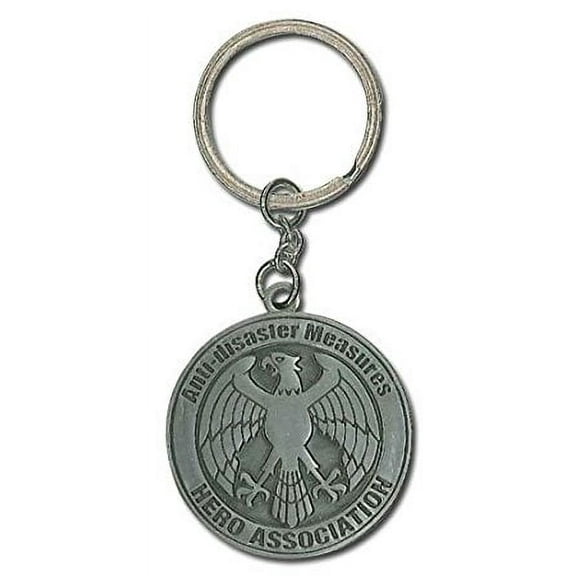 One Punch Man Hero Association Metal Keychain
