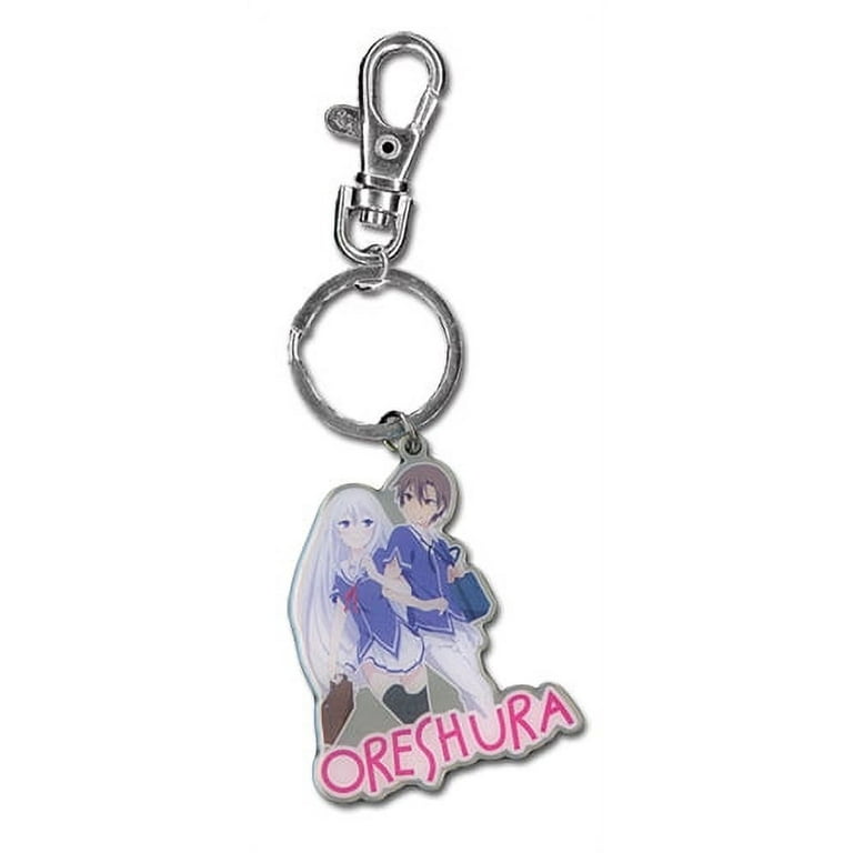 Key Chain - Oreshura - New Masuzu & Eita Metal Gifts Anime Licensed ge36713  