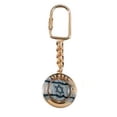 thumbnail image 1 of Key Chain-Revolving Israel/Star Of David (Gold Plated), 1 of 1