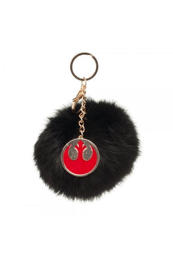 Key Chain - Star Wars - Furry Pom Pom Handbag Charm hk4aaystw
