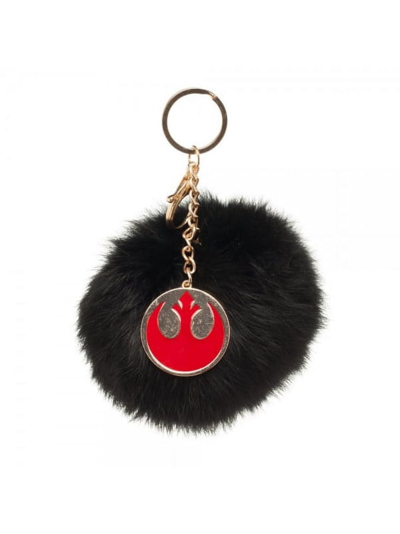 Key Chain - Star Wars - Furry Pom Pom Handbag Charm hk4aaystw