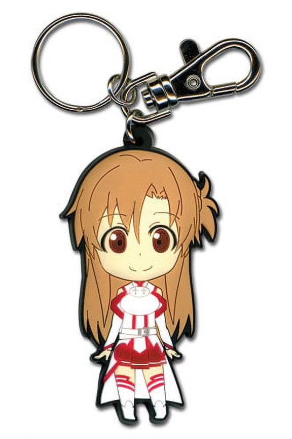 Asuna PVC Keychain [Happy]