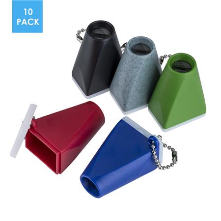 Key Chain Transparency Slide Viewers, 10-Pack