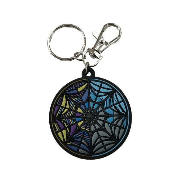 Key Chain - Wednesday - Wednesday'S Dorm Room Window Pvc Keychain